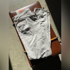 7 for all mankind distressed skinny jeans